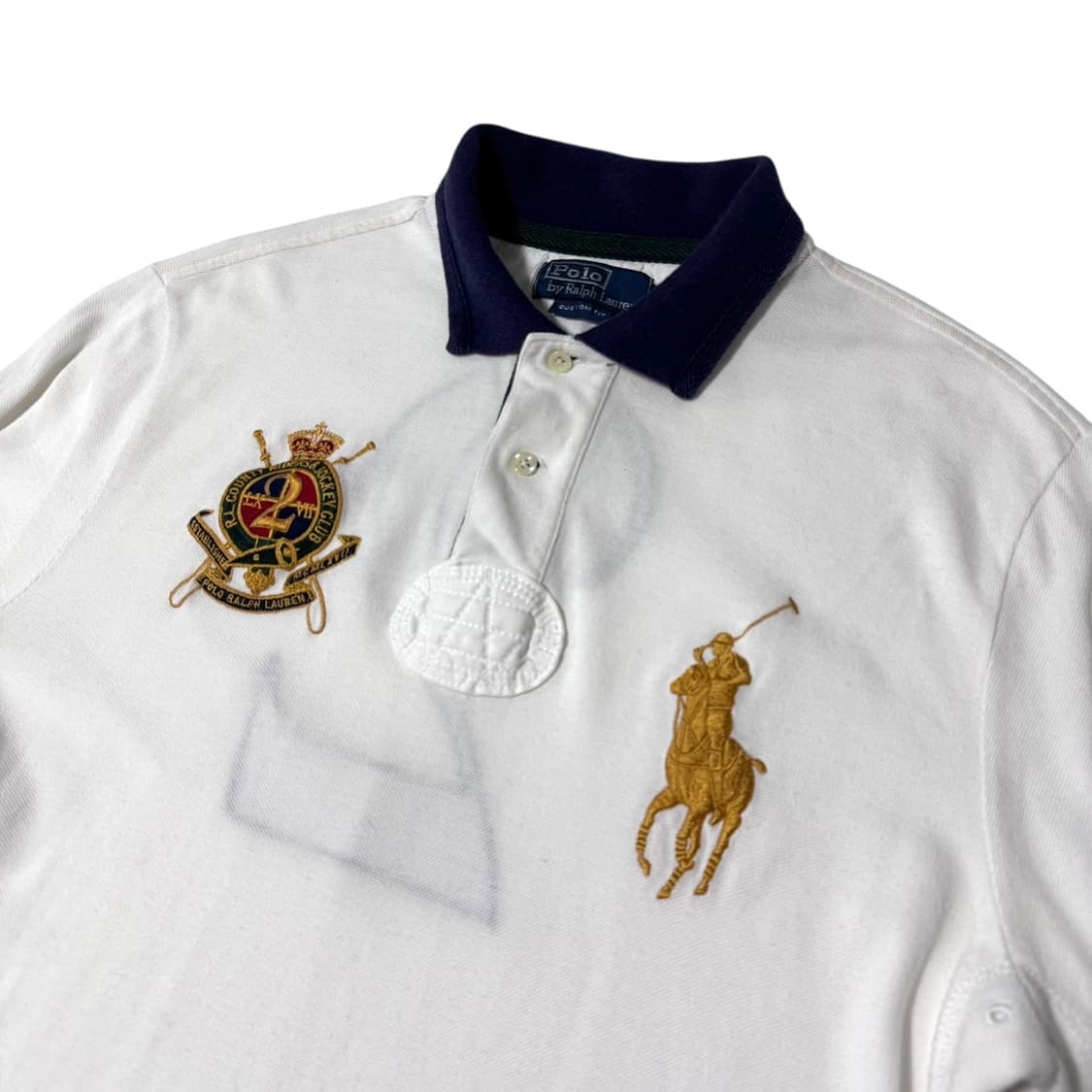 폴로 랄프로렌 빅폴로니 금장 럭비티셔츠 상품이미지3