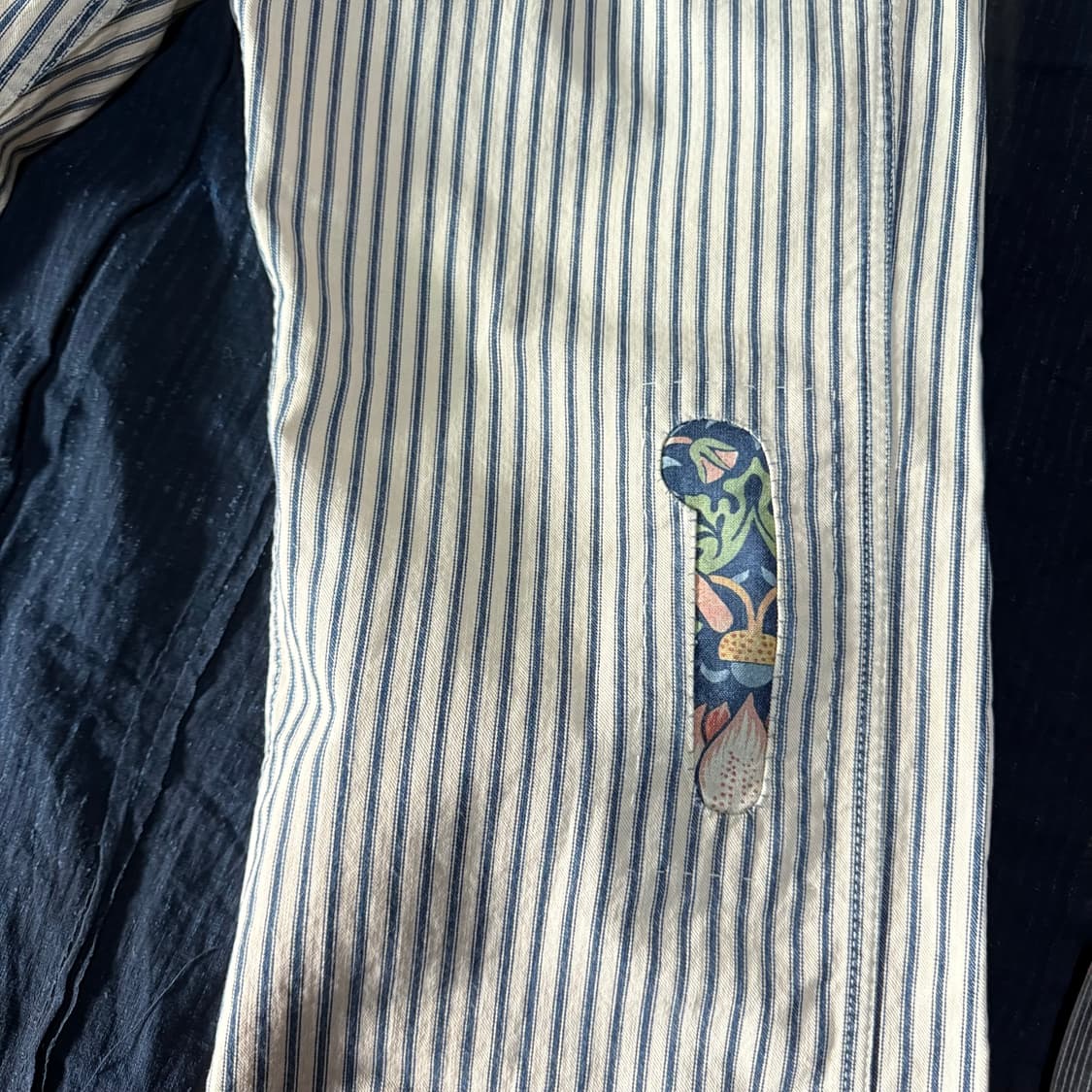 La Rosa de la Fabrica 틱킹 스트라이프 사시코 팬트 02 상품이미지3