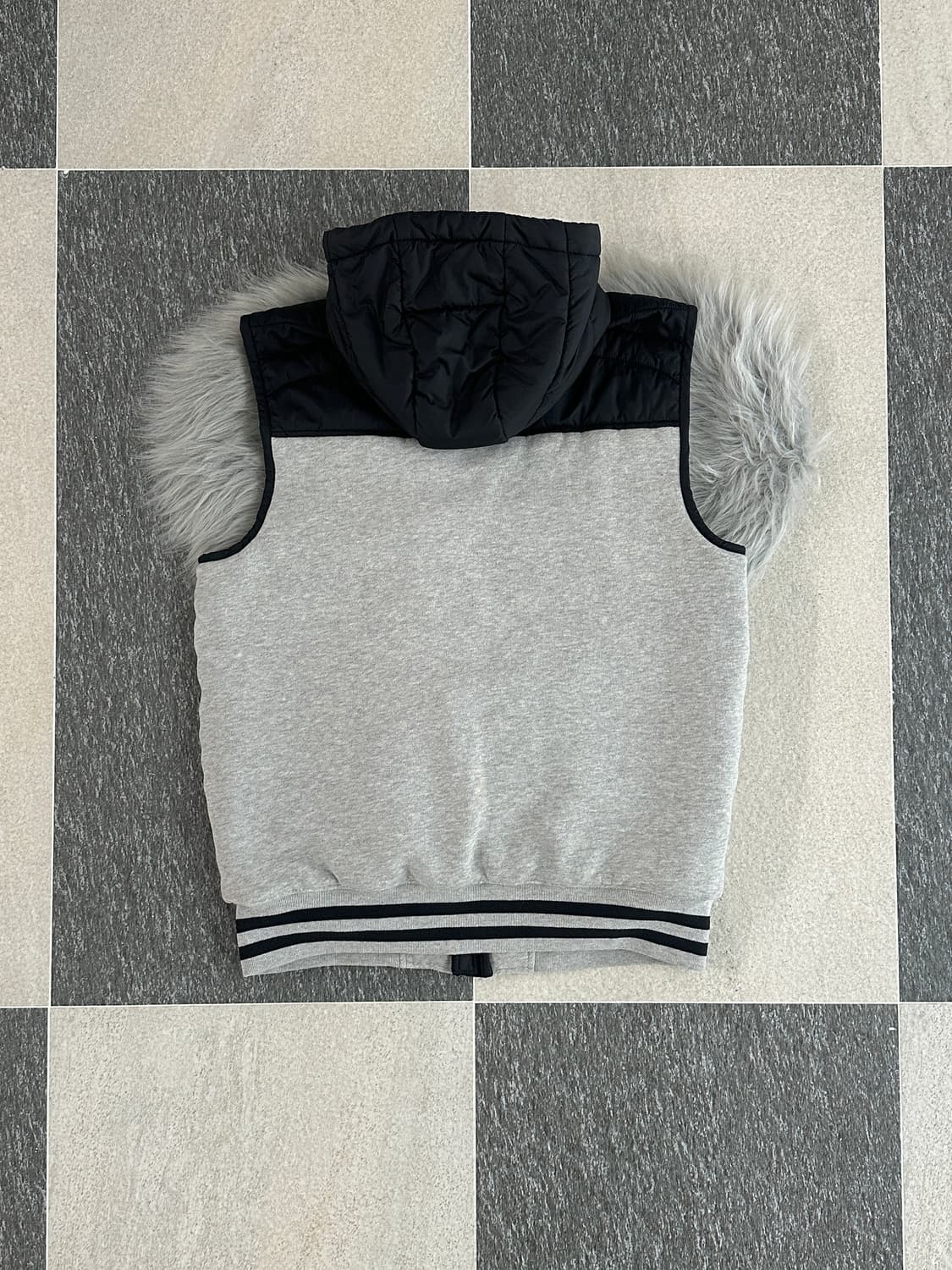 폴로 랄프로렌 패브릭믹스 후드 베스트 상품이미지4