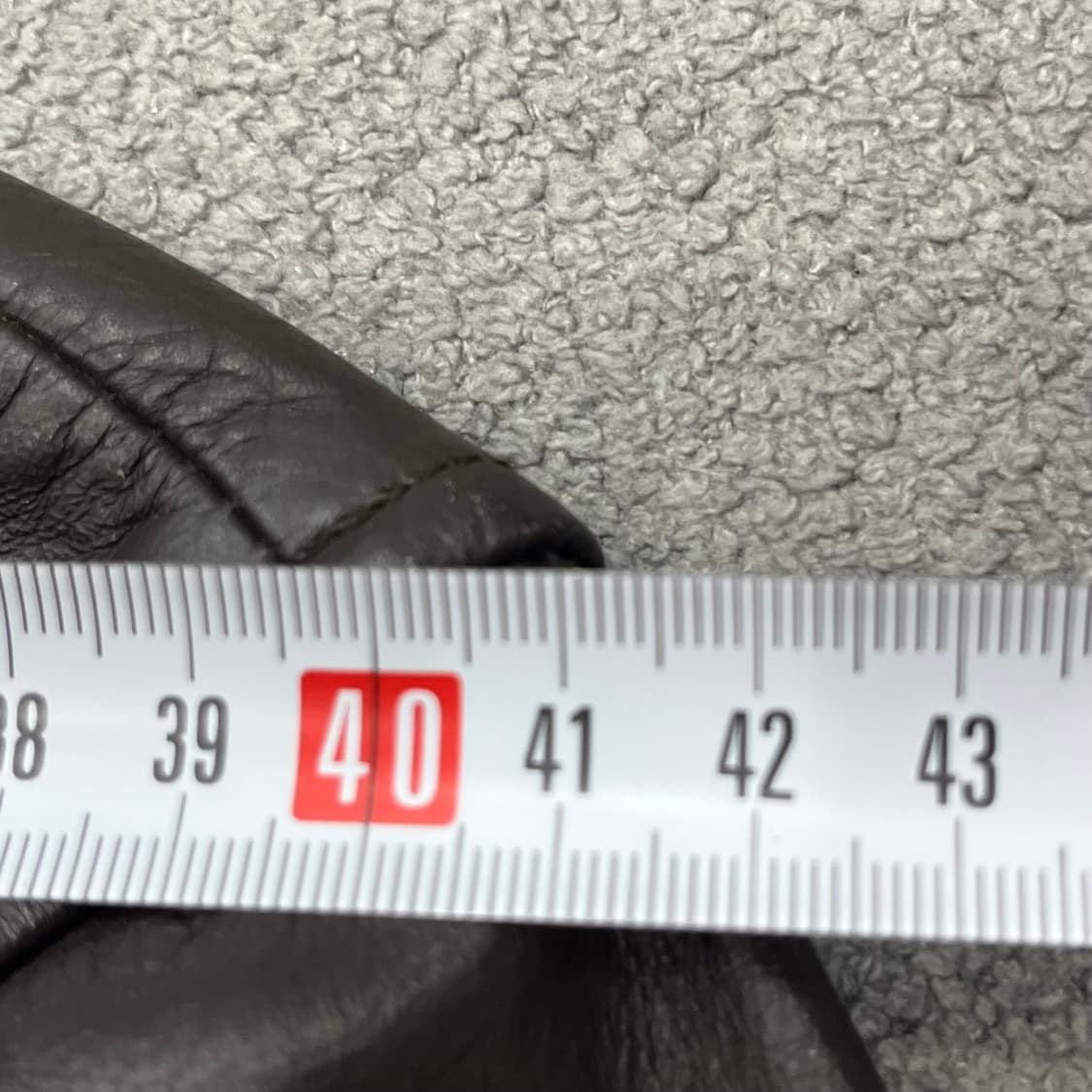 L 빈티지 소가죽 집업레더 자켓 상품이미지7