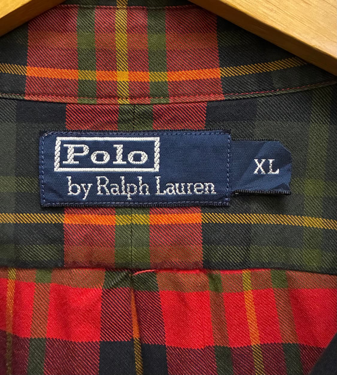 (L)POLO 폴로랄프로렌 타탄체크 포켓 엘보 스웨이드패치 셔츠 상품이미지8