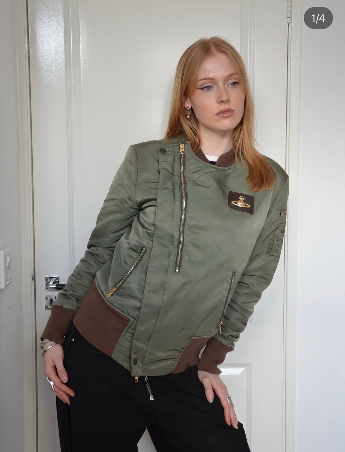 VIVIENNE WESTWOOD MA-1 FLIGHT JACKET 상품이미지1