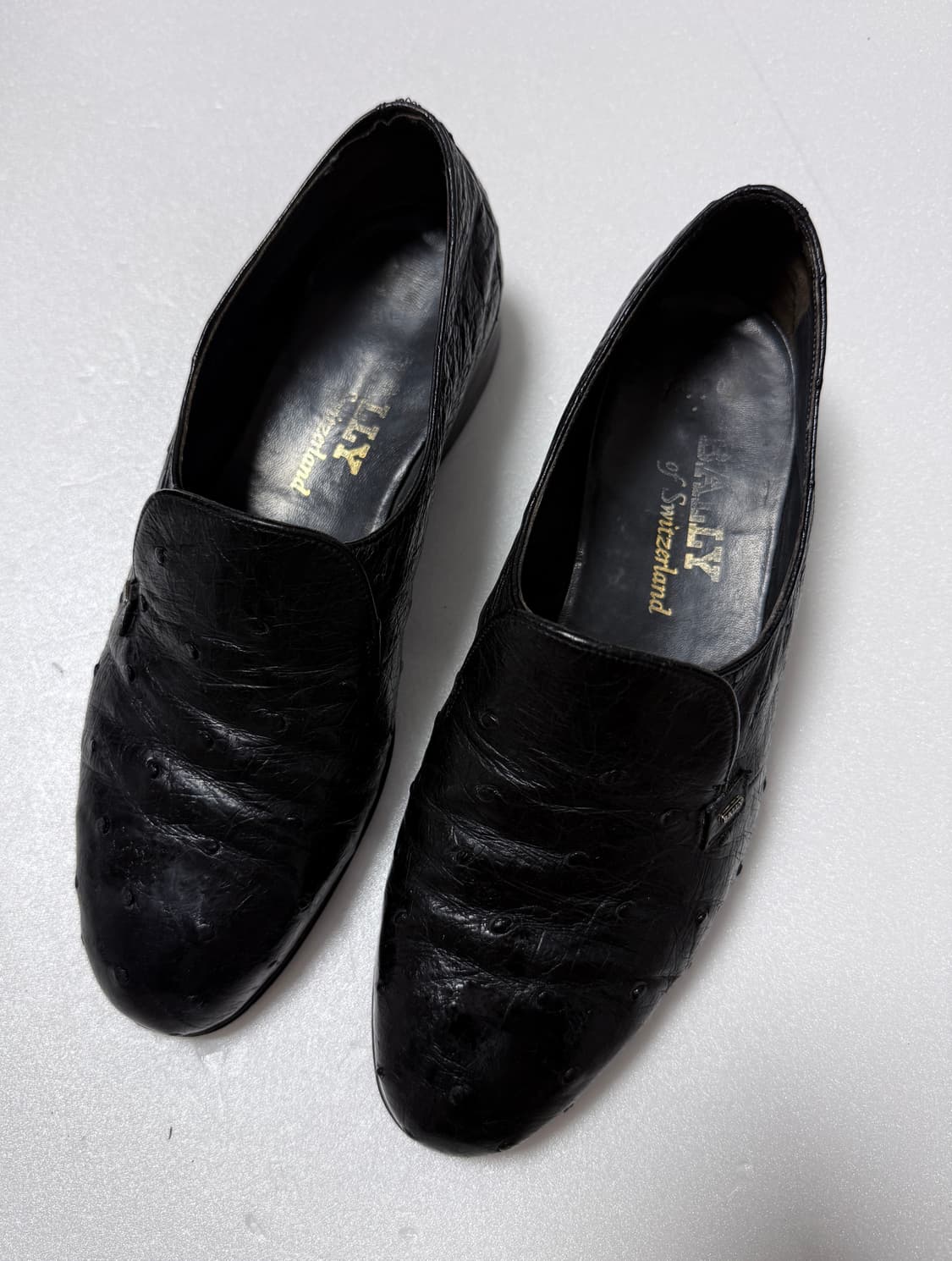 발리 BALLY 오스트리치 가죽 로퍼 / 240~245 상품이미지3