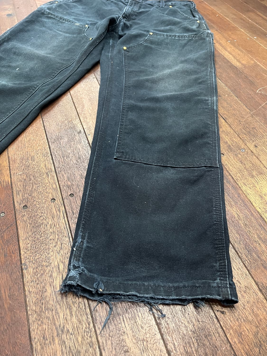 00’s Carhartt 칼하트 더블니 블랙 B01 BLK 상품이미지5