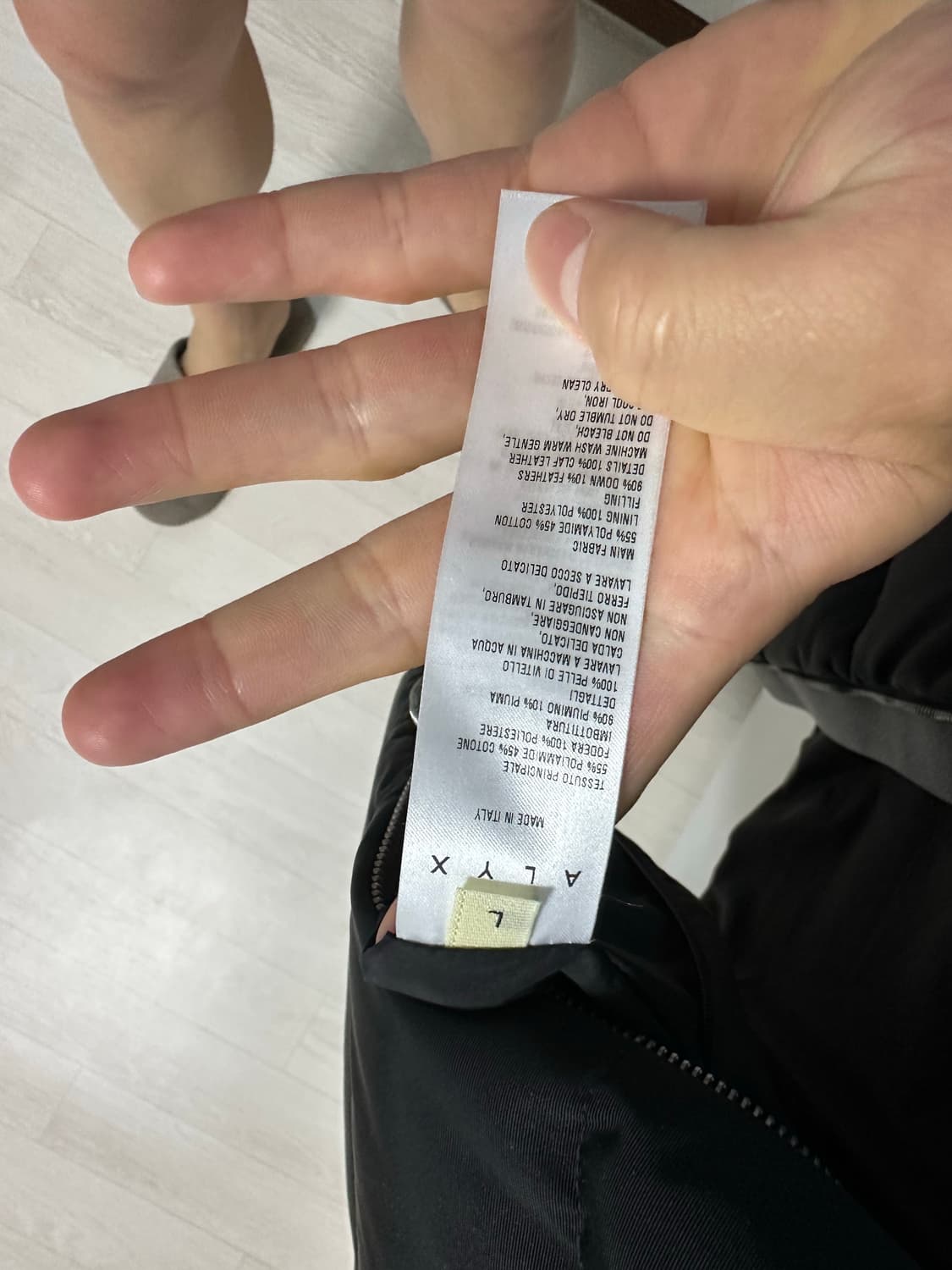 Alyx 18FW 버클 푸퍼 L 사이즈 상품이미지5