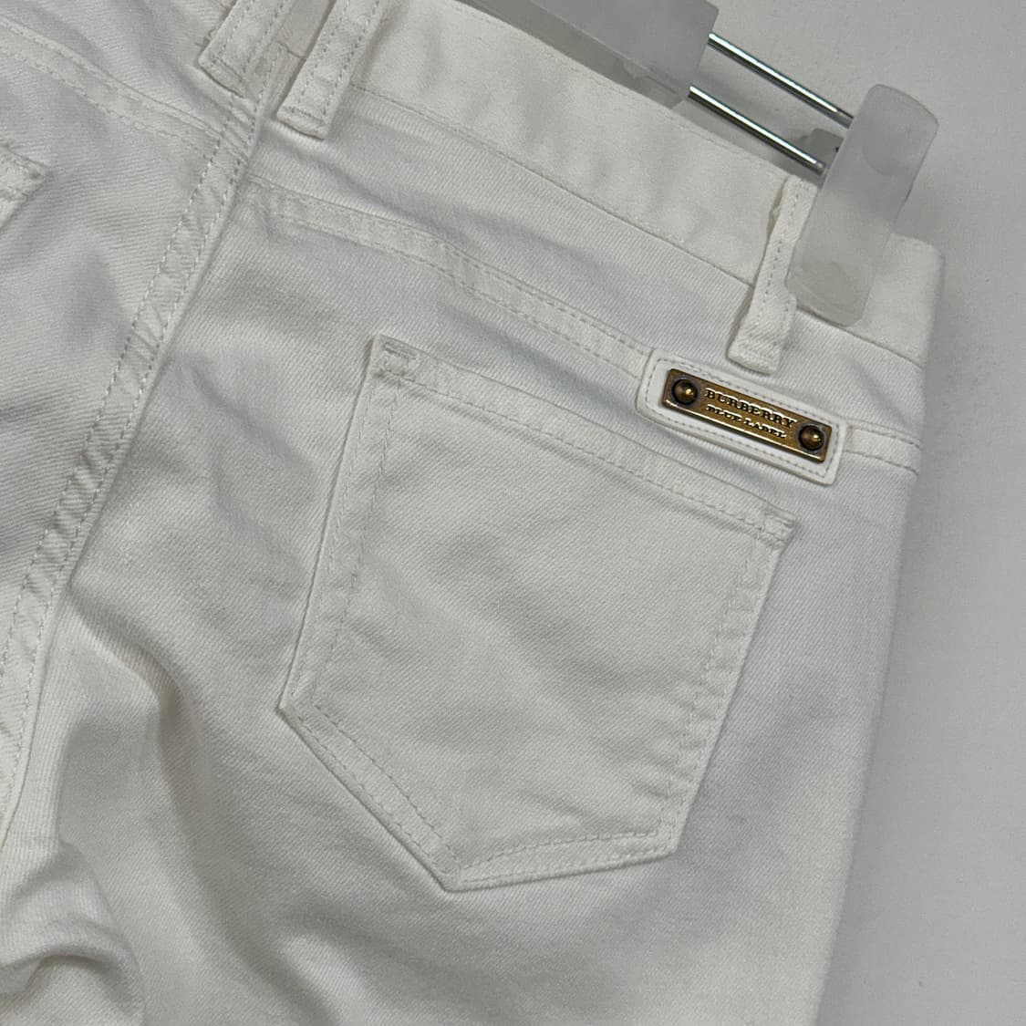 버버리 블루라벨 화이트 데님 진 상품이미지4