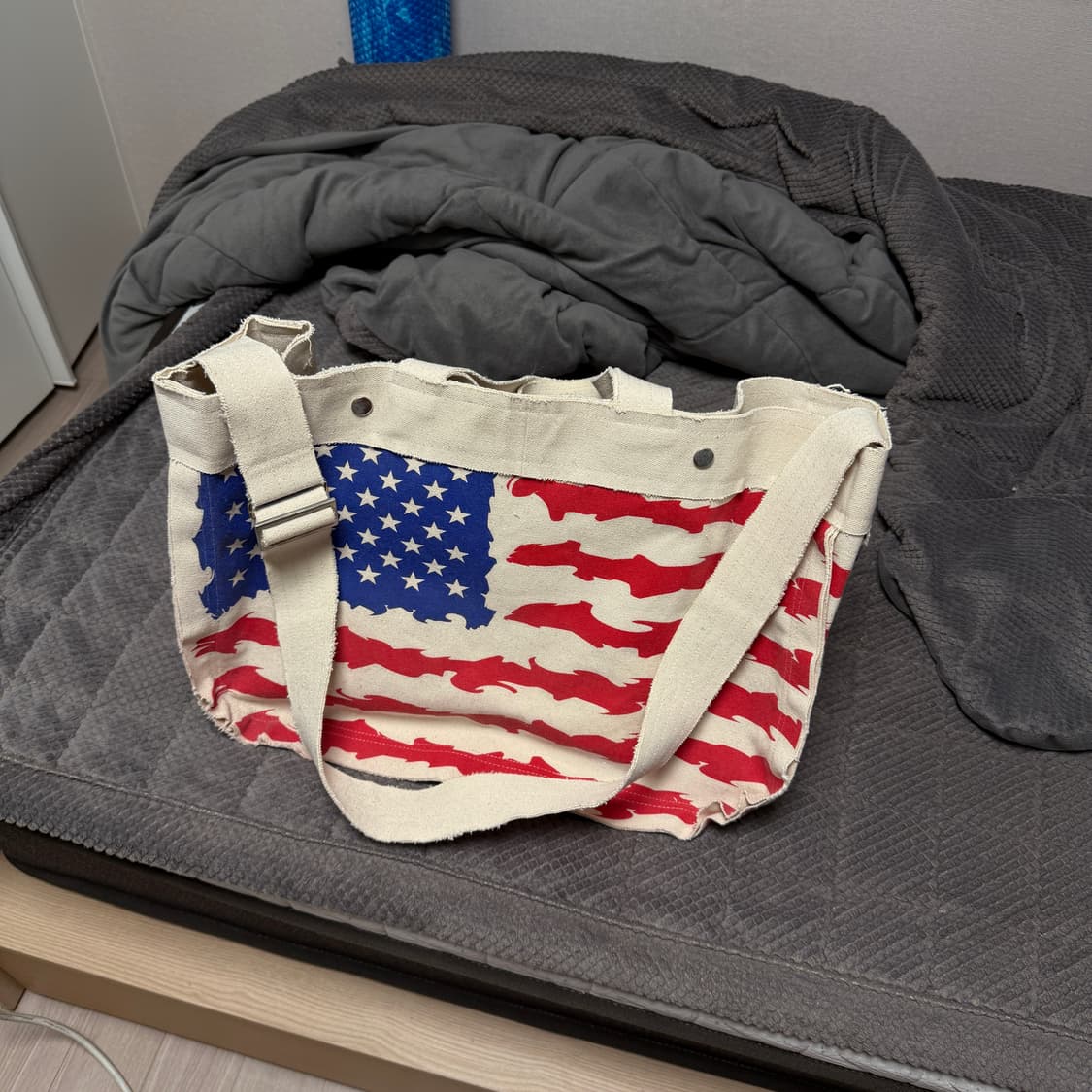 (희귀)wesken star spangled canvas bag 상품이미지3