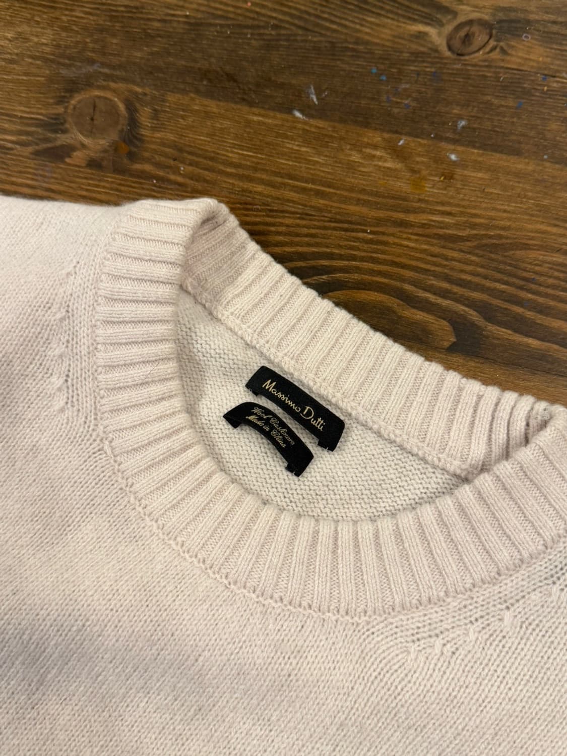 마시모두띠 울&캐시미어 니트 남성100-105 상품이미지7