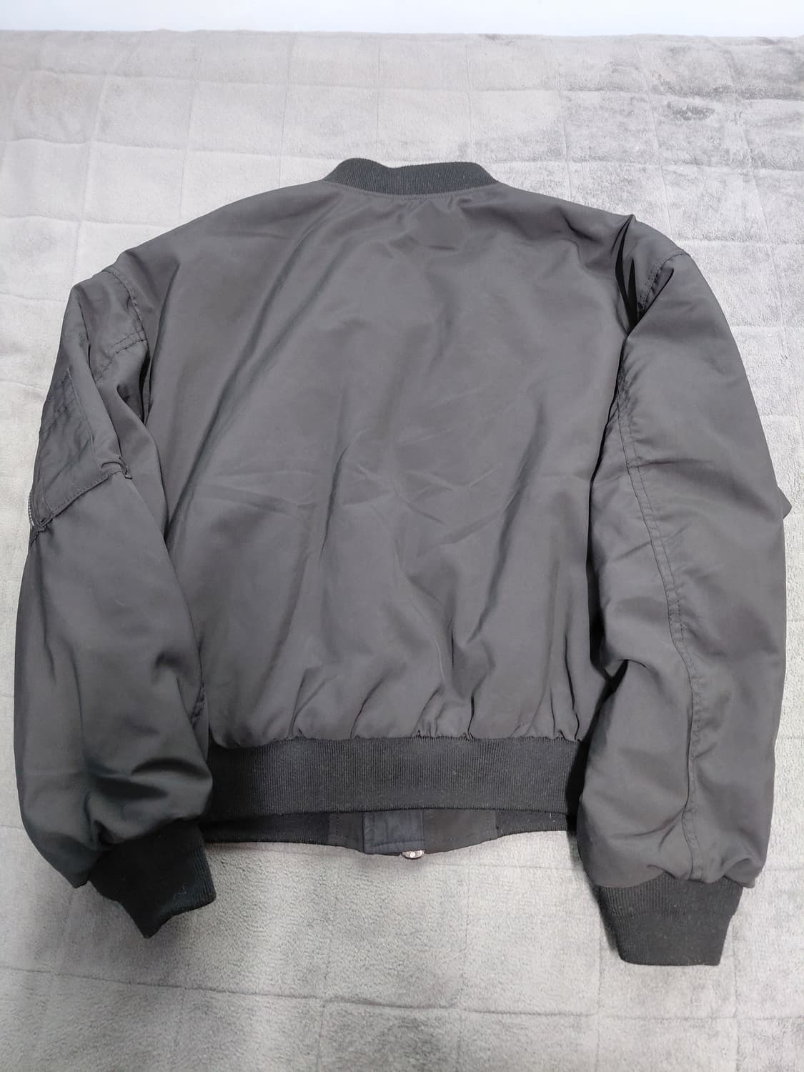 블랙 MA-1 항공 점퍼 M 상품이미지4