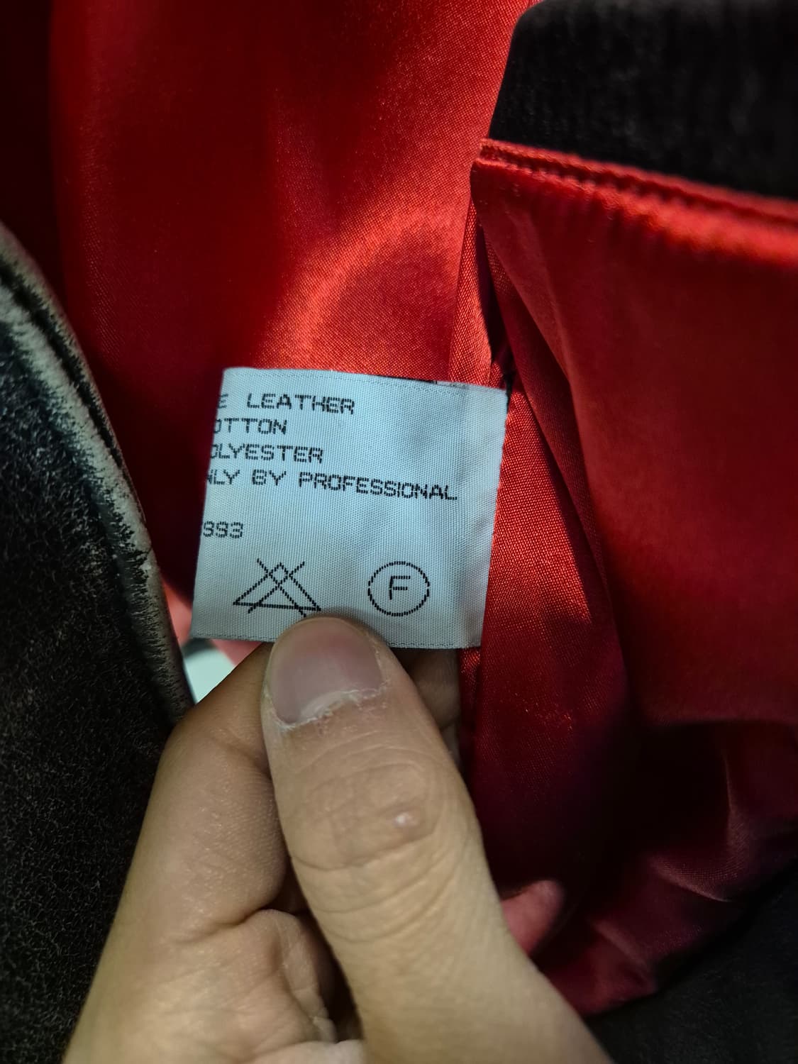  ITLEATHER 빈티지 레더 자켓 100 상품이미지8