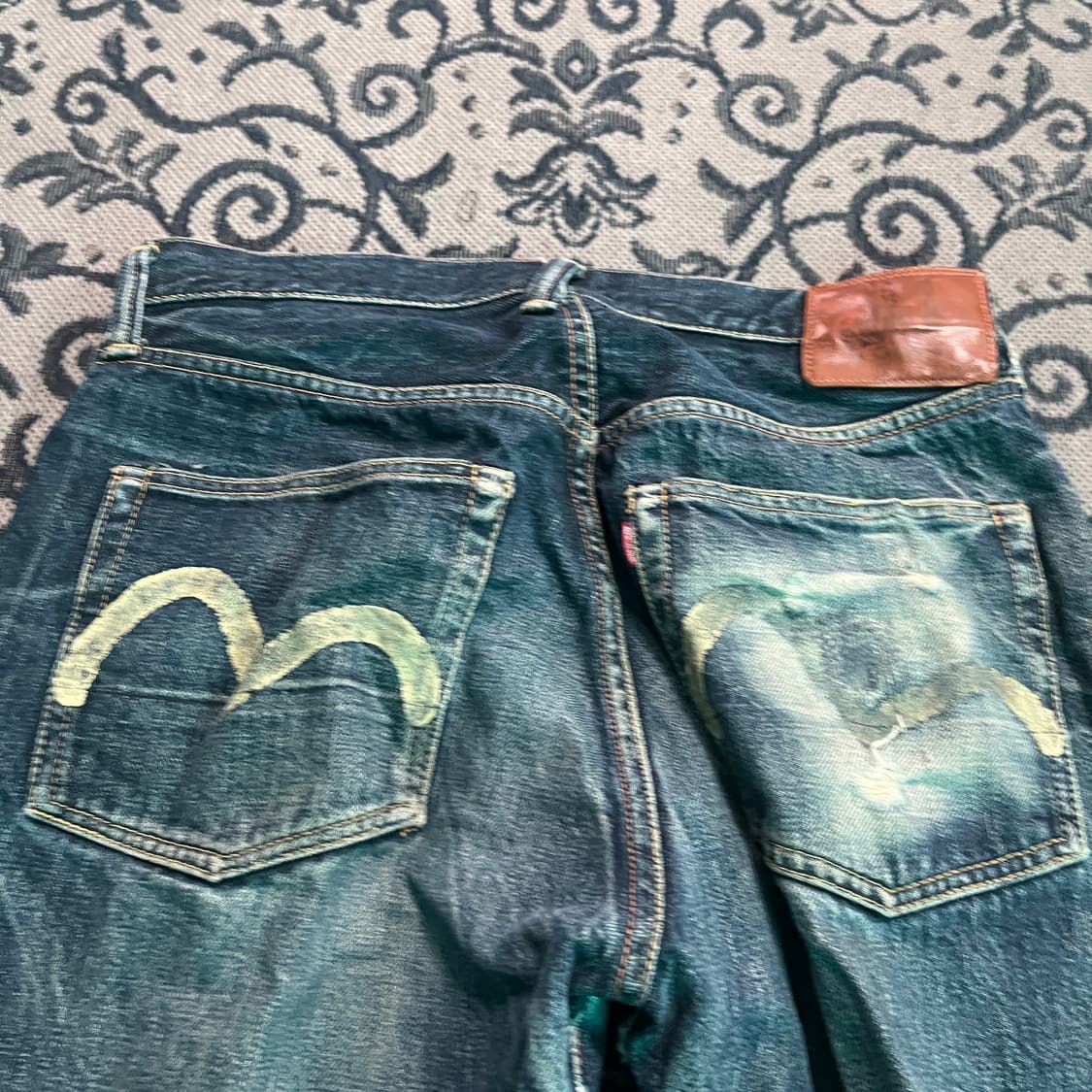 34 에비수 JPN 셀비지 데님 팬츠/W2665 상품이미지4