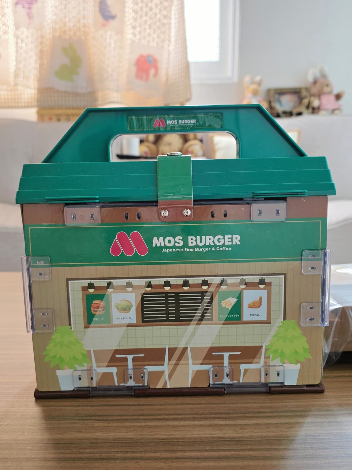 고전 리카짱 모스버거 가게 놀이 장난감 풀박스 상품이미지1