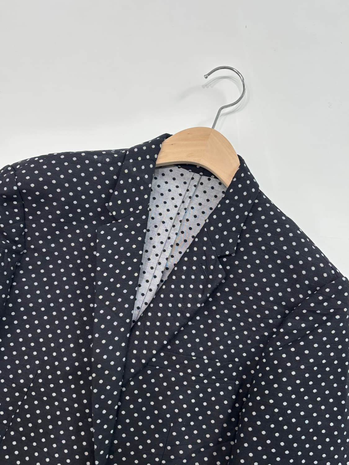Dior 크리스찬 디올 옴므 17SS 도트 나로 라펠 울 블레이저 상품이미지5