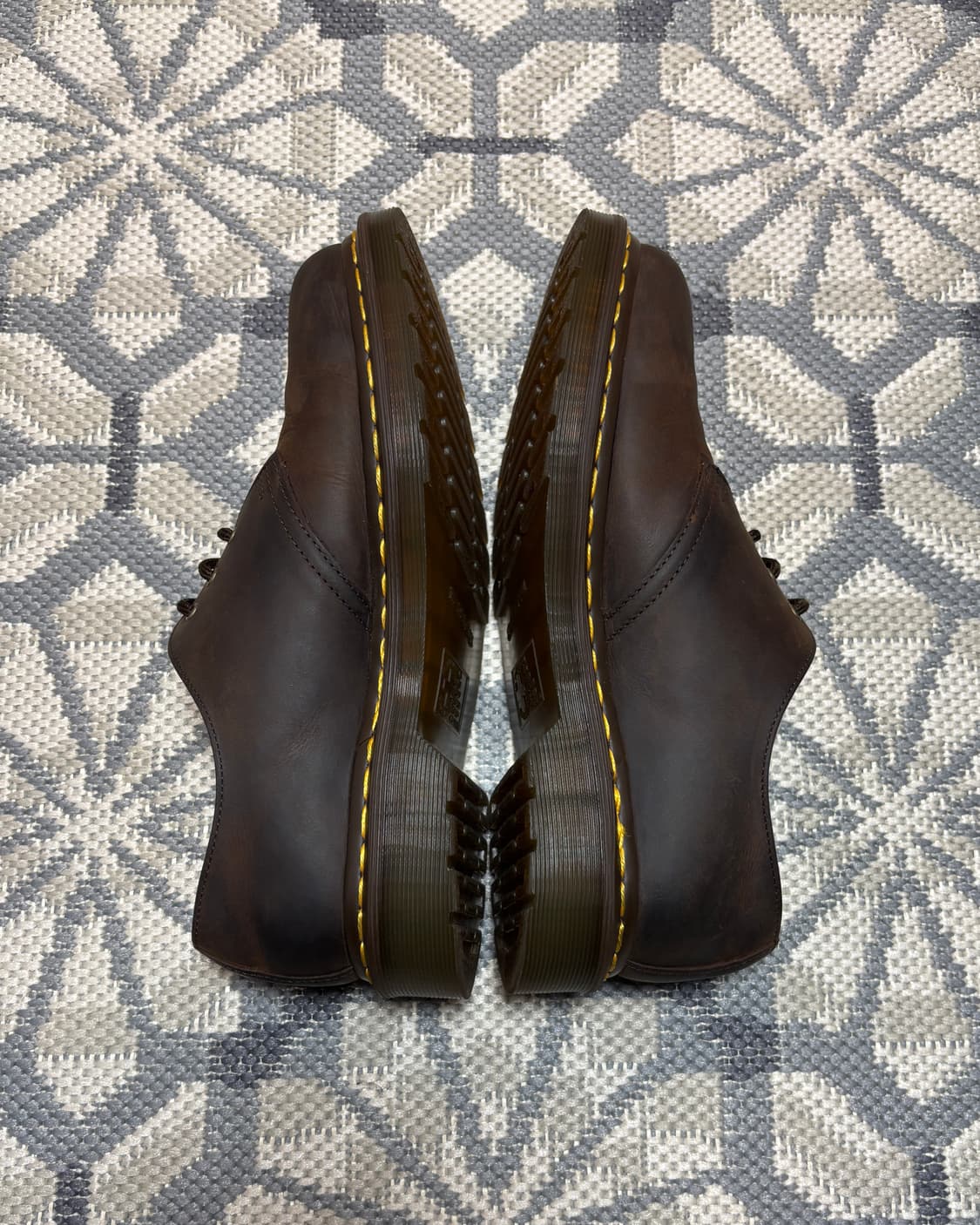 (260) 닥터마틴 1461 3홀 크레이지호스 다크브라운 상품이미지5