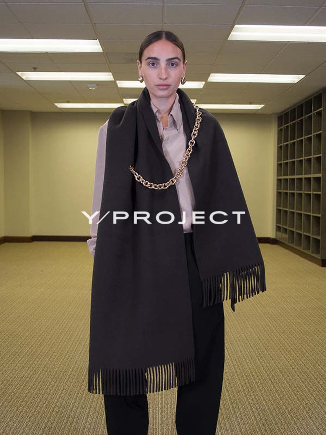 Y프로젝트 로고 체인 머플러 목도리 상품이미지1