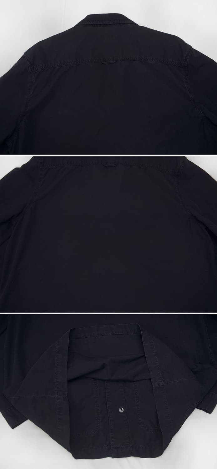 바버 그린들 네이비 코튼 오버셔츠 자켓 (XL / 105+) 상품이미지5