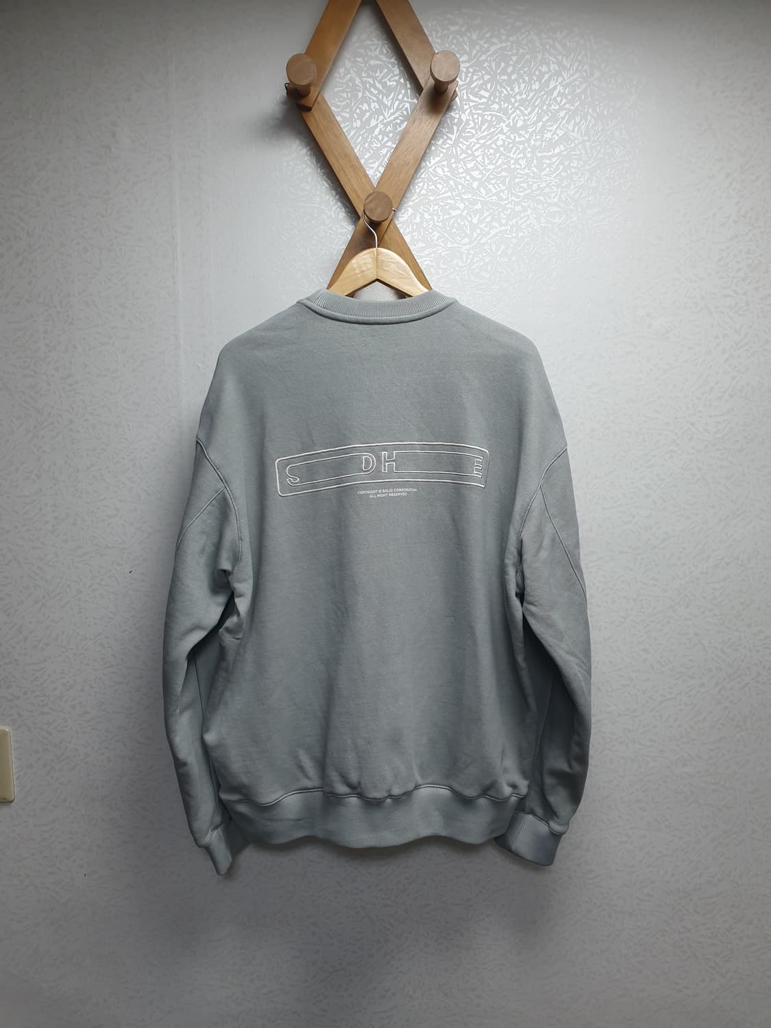 [21년/48/정품] 솔리드옴므 맨투맨 상품이미지10