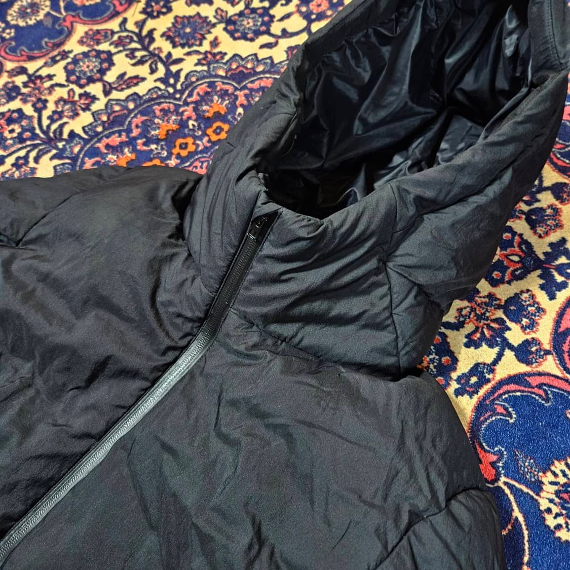 유니클로 심리스 다운 패딩 파카 XL size 상품이미지2