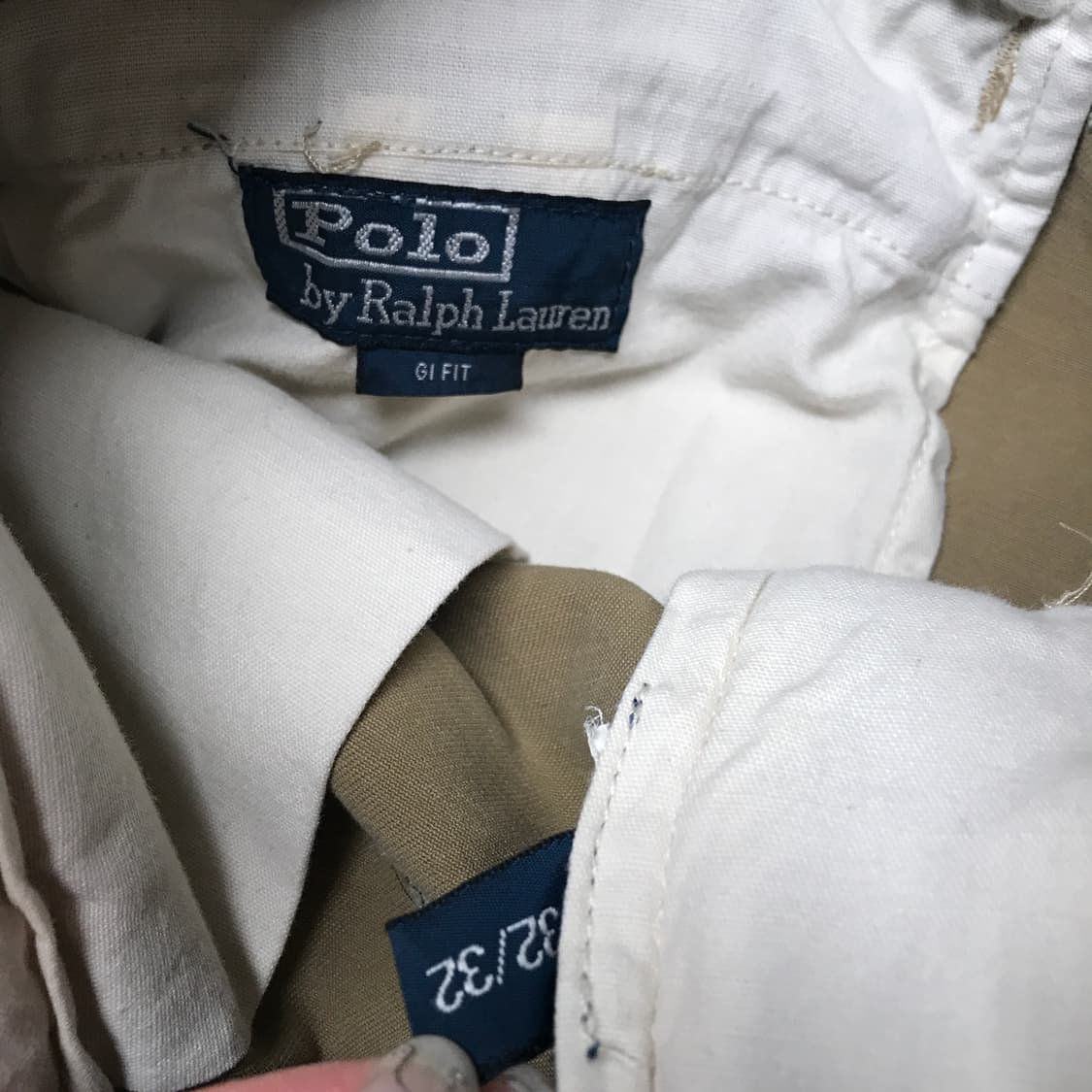 폴로 랄프로렌 멀티 자수 치노 팬츠 베이지 32/32 상품이미지6
