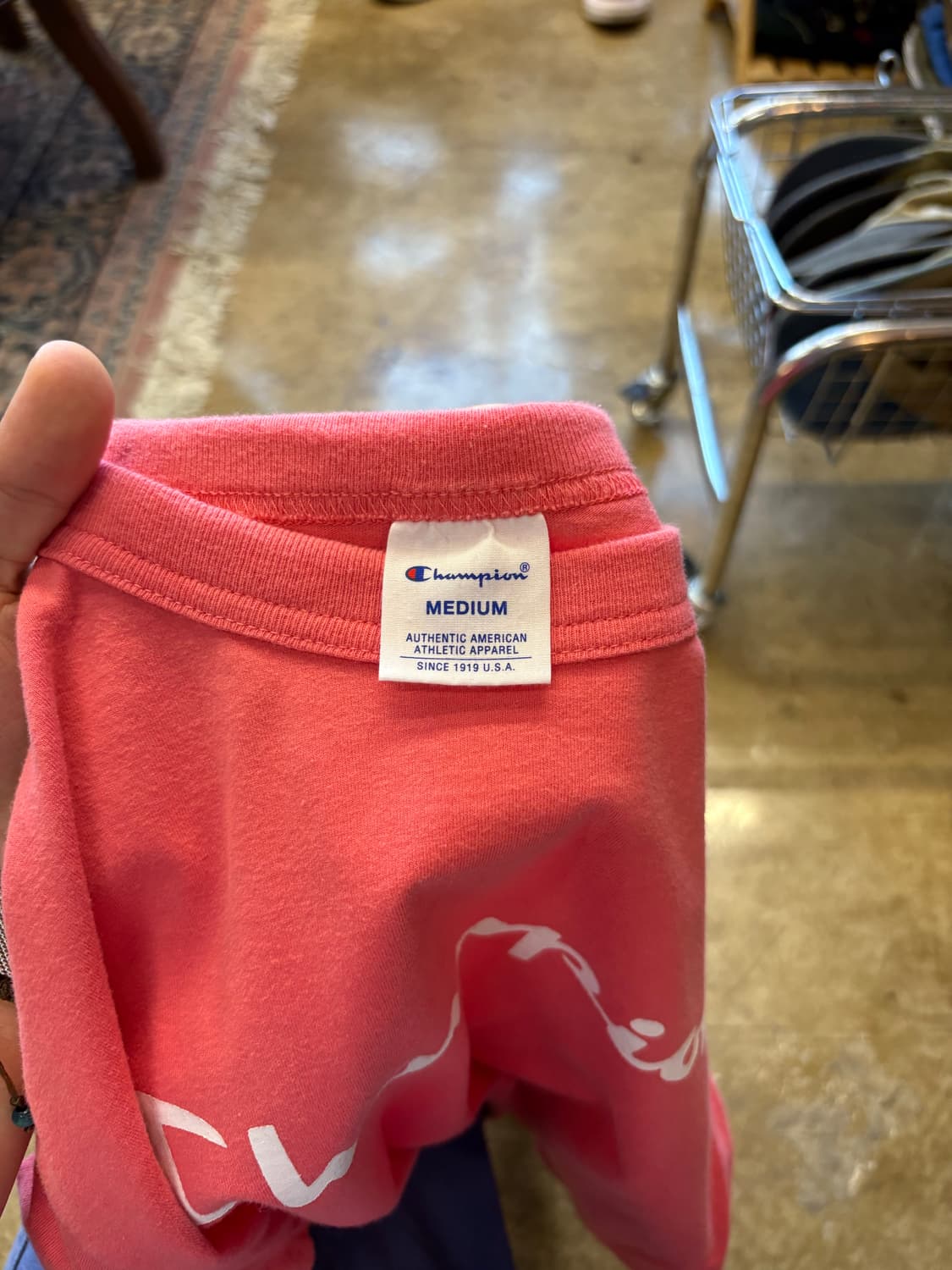 챔피온 시그니처 로고 반팔 티셔츠 상품이미지3