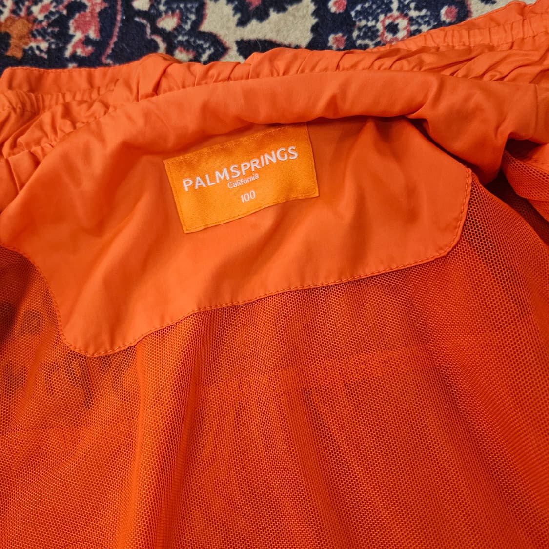 팜스프링스 벨트 셔링넥 집업 바람막이 베스트 상품이미지9