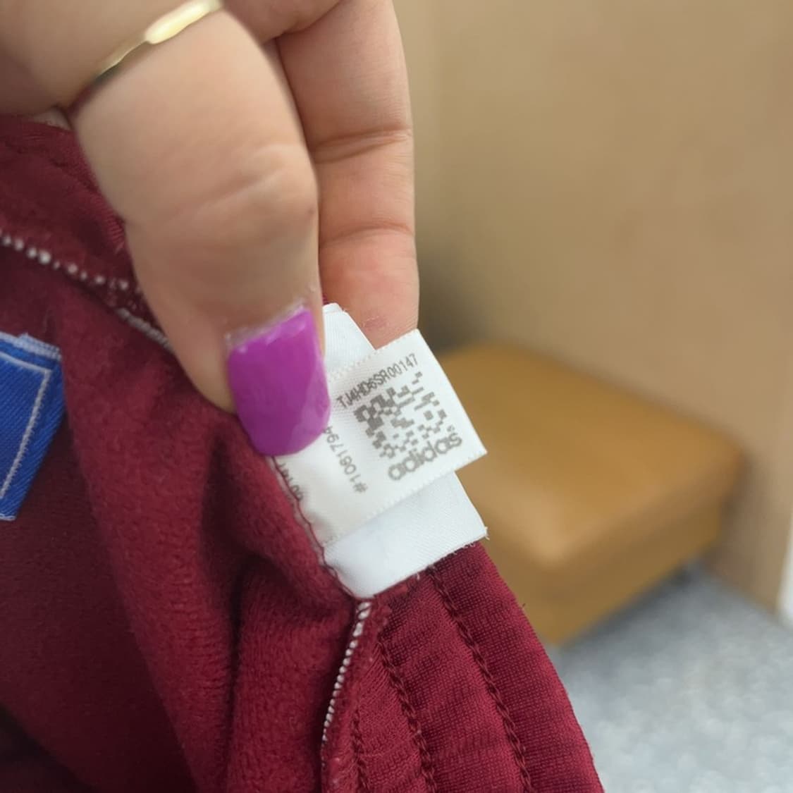 아디다스 클래식 유로파 버건디 트랙팬츠  XL C06749 상품이미지6