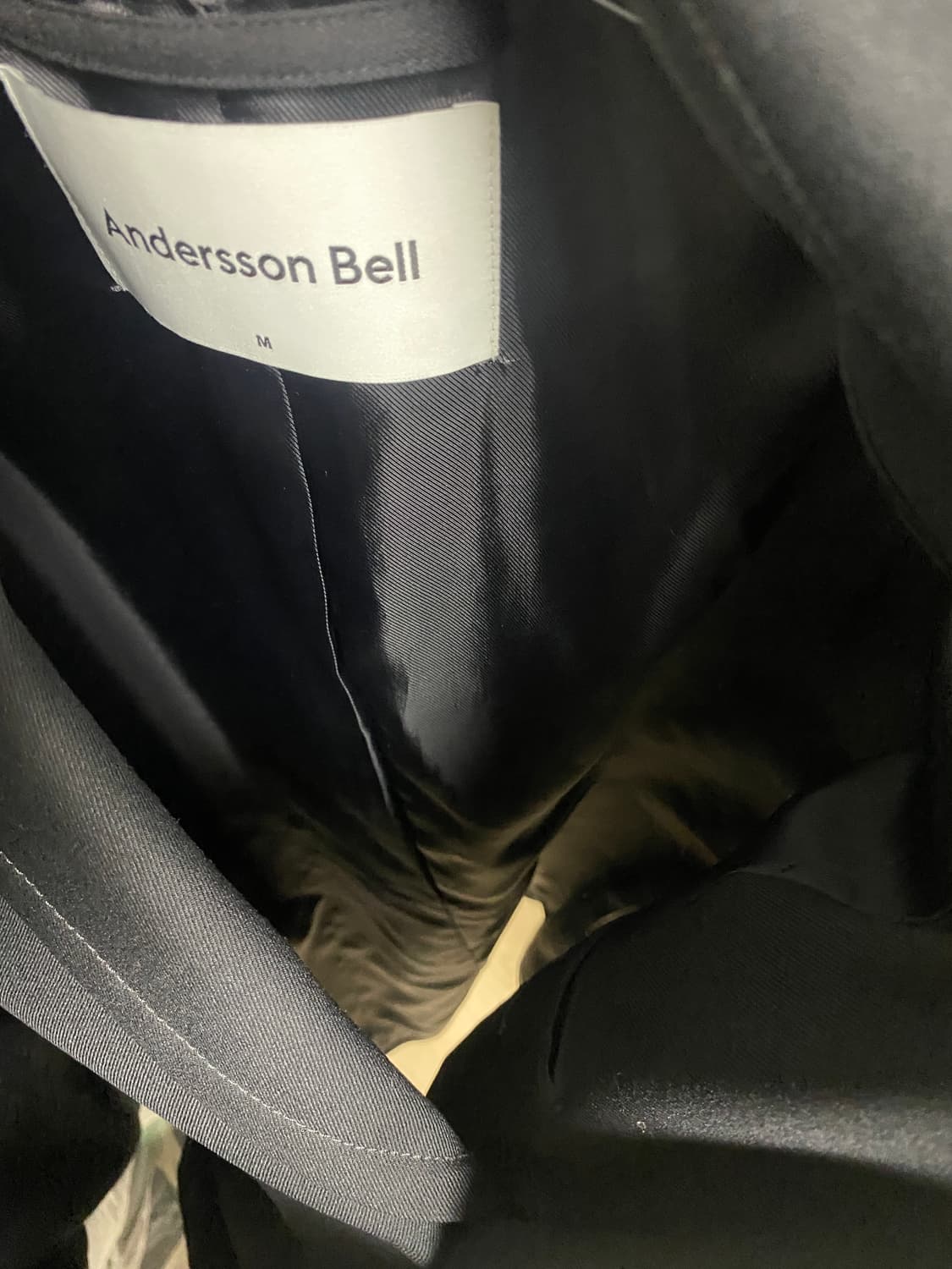 앤더슨벨 시그니처 22자카드 울 자켓 상품이미지4