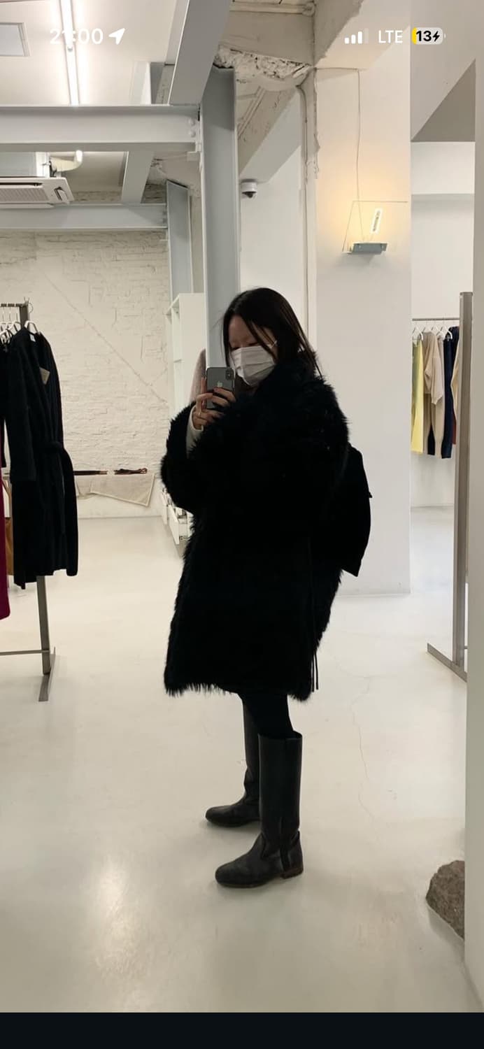 Seo/에스이오 검정퍼 /2사이즈/ 상품이미지5