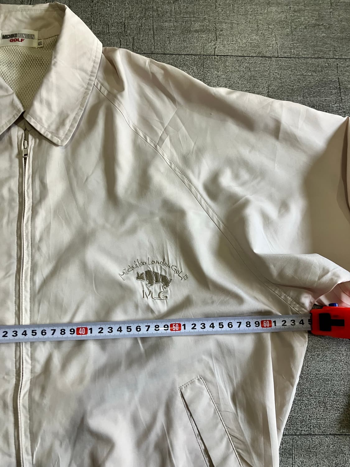 일본빈티지 Michiko 올드스쿨아메카지 아방핏 90‘s 블루종자켓 상품이미지3