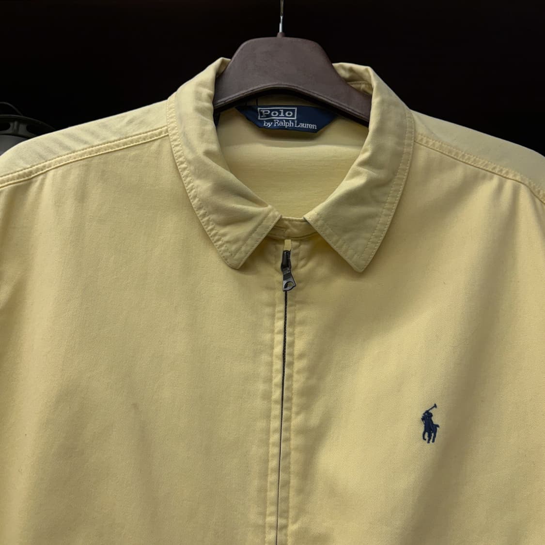 90s 폴로랄프로렌 옐로우 소프트 코튼 스윙탑 자켓 N179 상품이미지6