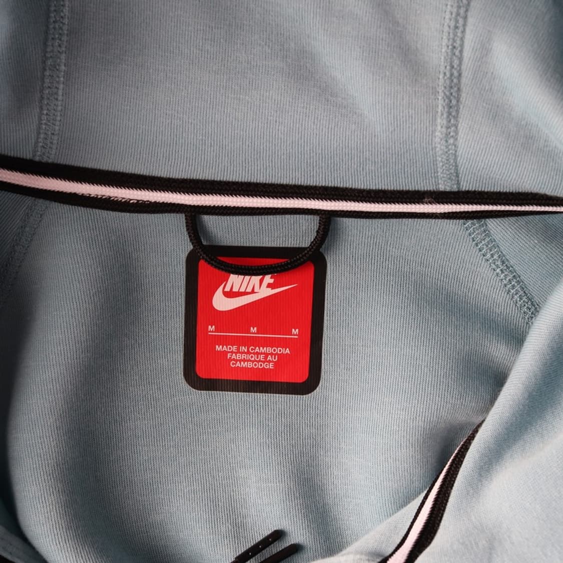 나이키 테크플리스 스카이블루 후드 집업 M 상품이미지5