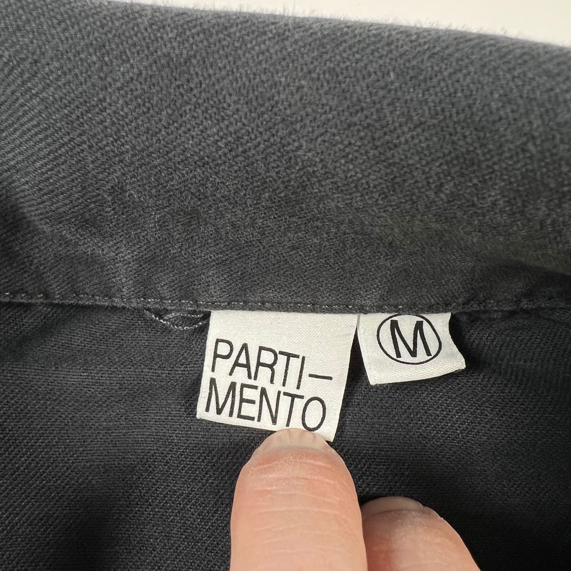 PARTIMENTO 네이비 자수 재킷 상품이미지5