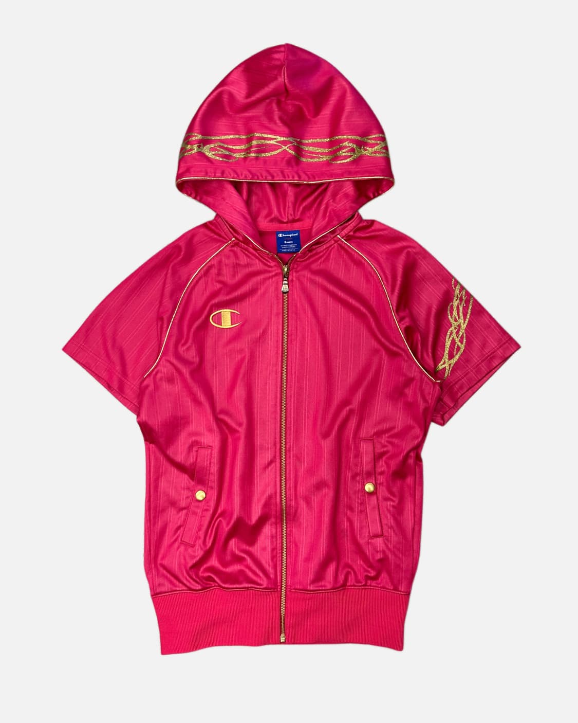 pink logo trival hood jersey 상품이미지2