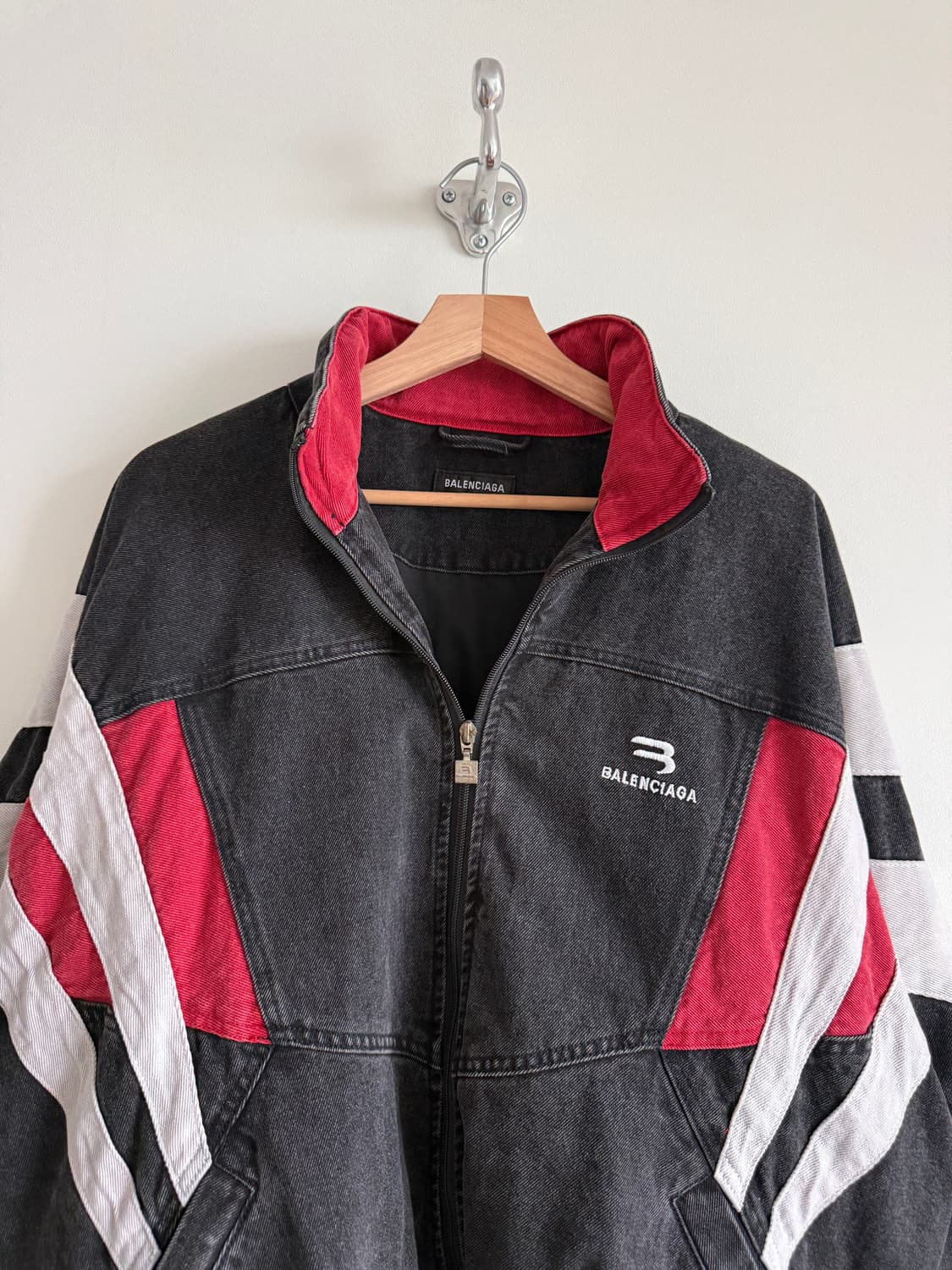 발렌시아가(Balenciaga) 스포티 데님 트랙 자켓 상품이미지2