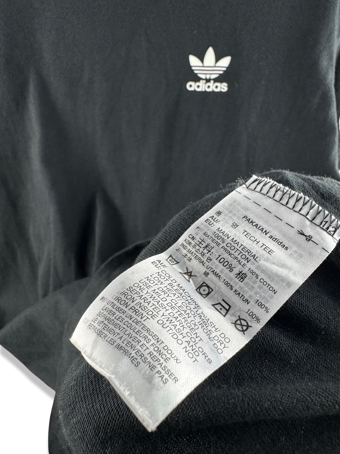 아디다스 트레포일 검흰 반팔티2496 상품이미지5