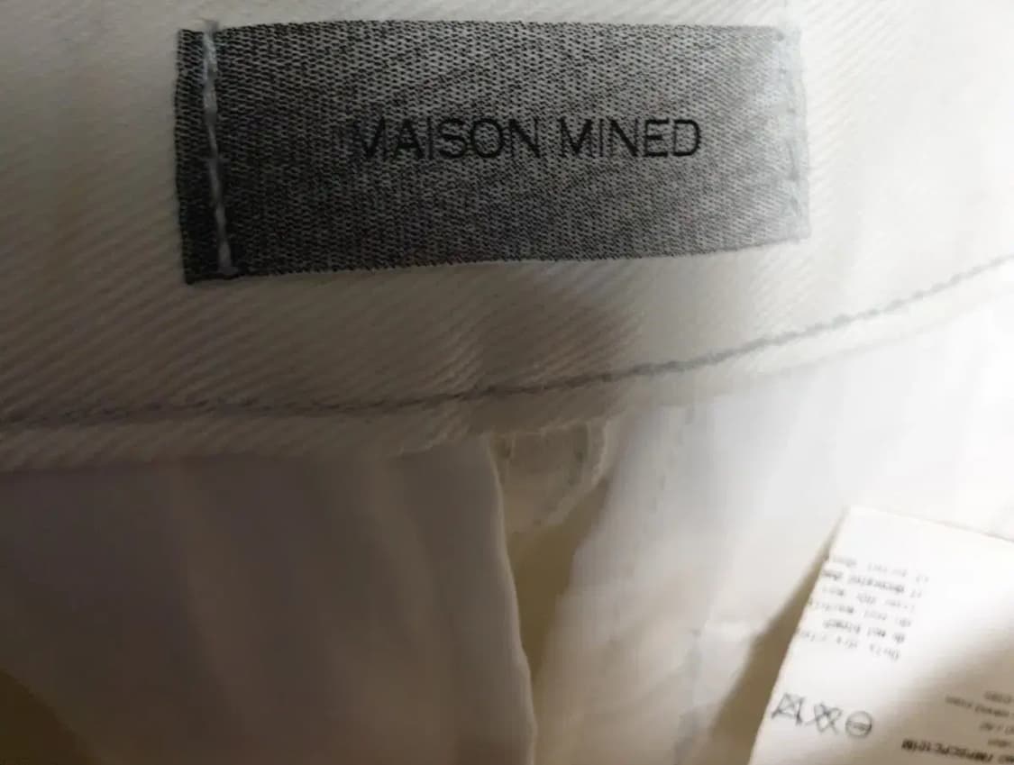 메종미네드 HEM 버튼 유틸리티 카고 와이드 팬츠 (31) 상품이미지4