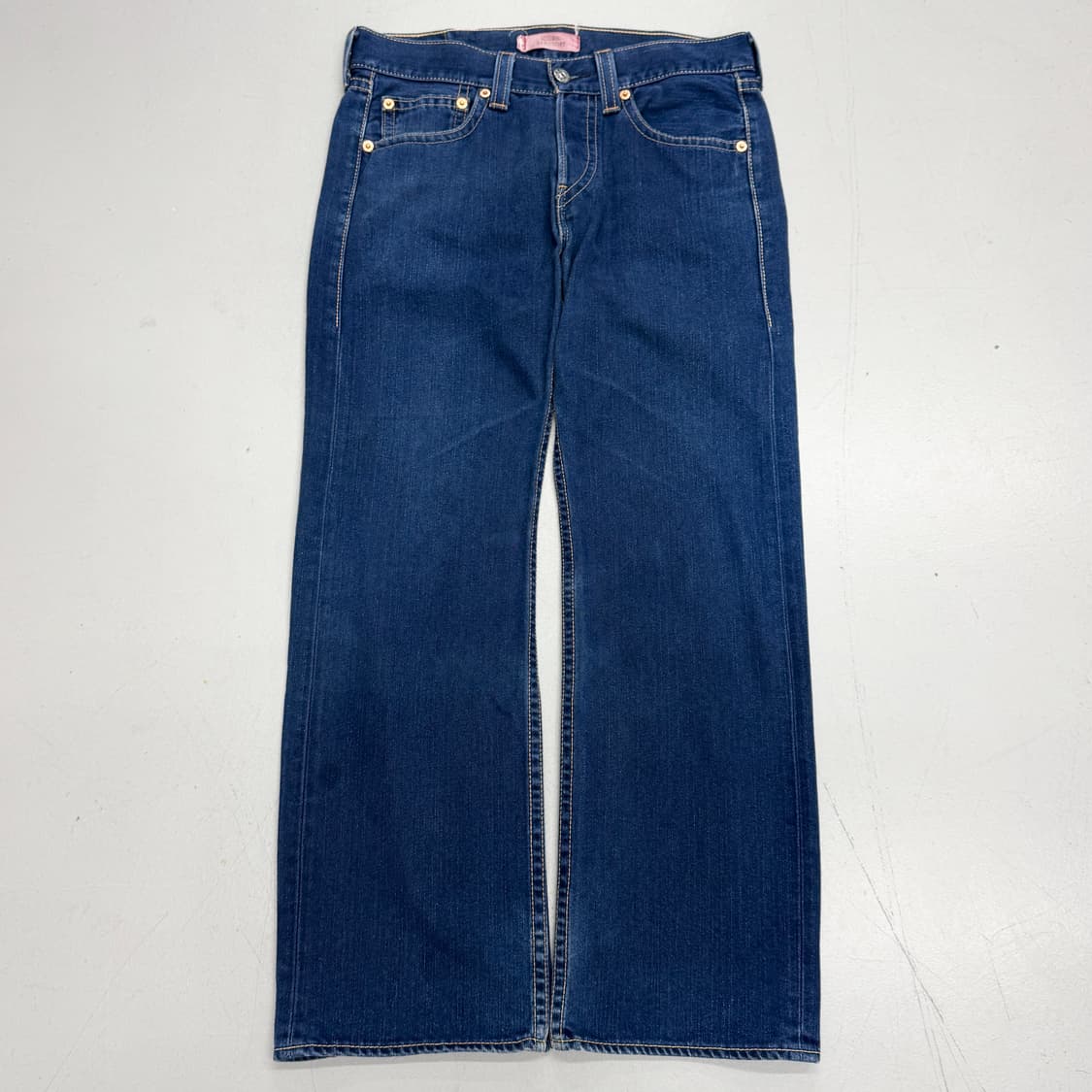 리바이스 00s 아이코닉 스트레이트 새깅 와이드 데님팬츠 상품이미지2