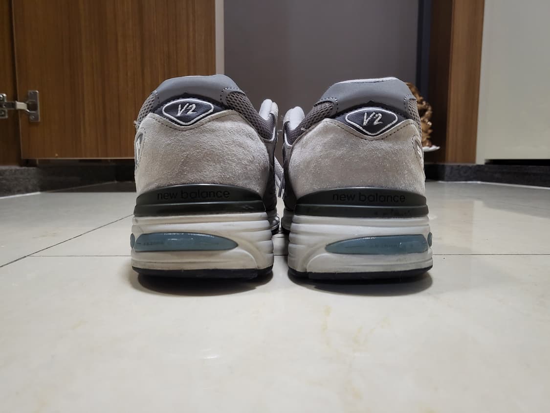 뉴발란스 991v2 메이드 인 UK 그레이 락 릿지 실버 뉴발 275 상품이미지4