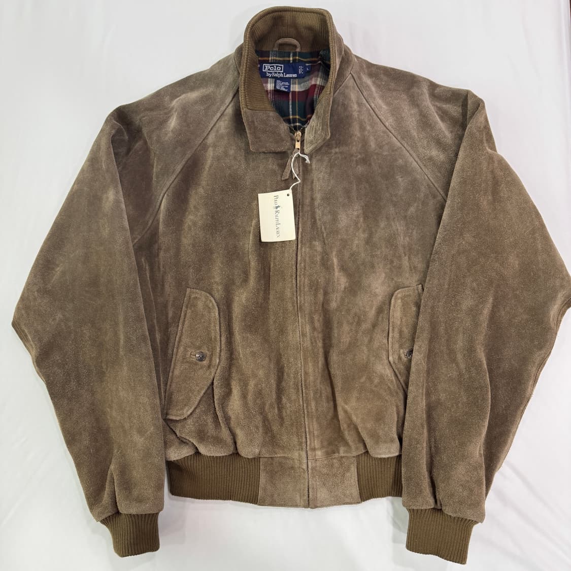 90s 폴로 스웨이드 헤링턴 상품이미지1