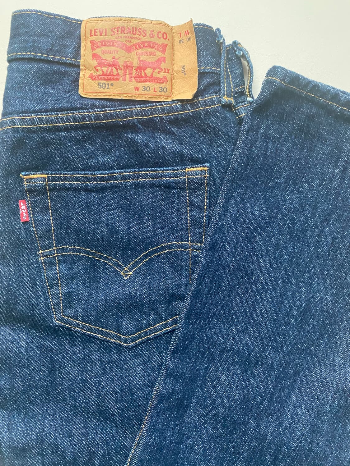 리바이스 501 오리지널 30/30 새상품 상품이미지2
