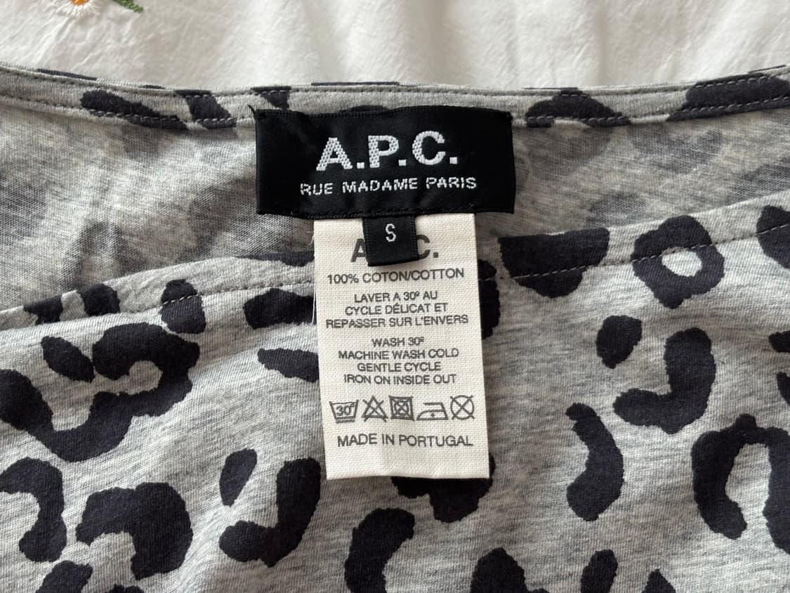 A.P.C 카모플라주 반팔 원피스 상품이미지4