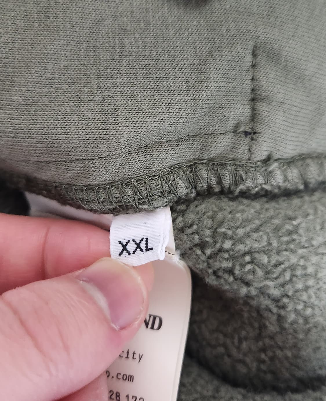 새상품 스톤아일랜드 21FW 후리스 카키 자켓 상품이미지9