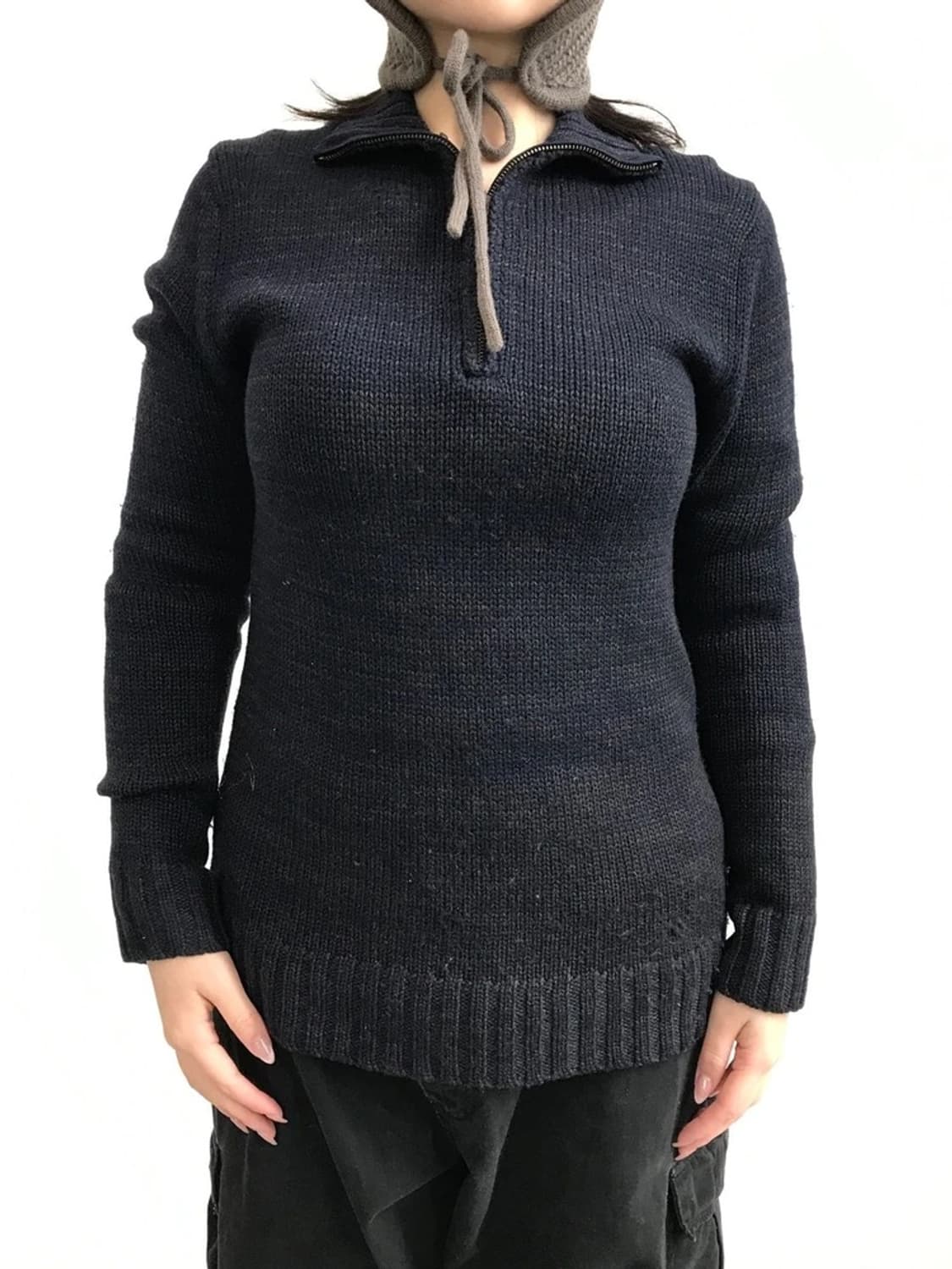 Theory Wool Half Zip Knit Sweater 상품이미지1