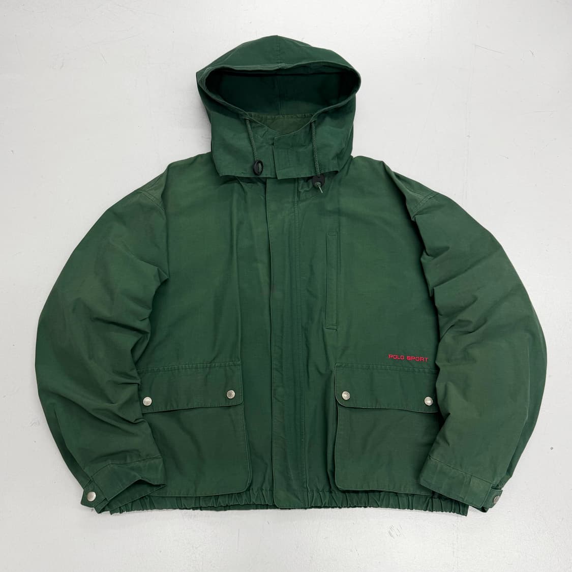폴로 스포츠 90s 하드쉘 하이넥 풀오버 올드스쿨 자켓 상품이미지2