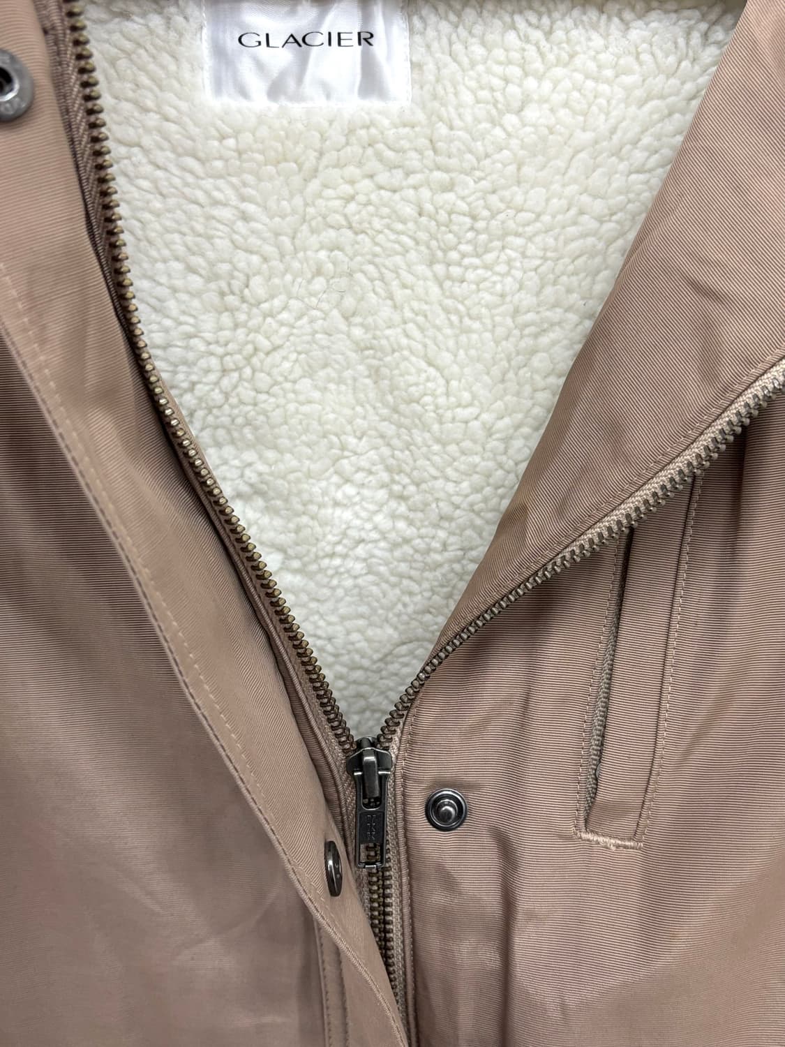 빈티지 기모 패딩 점퍼 상품이미지9