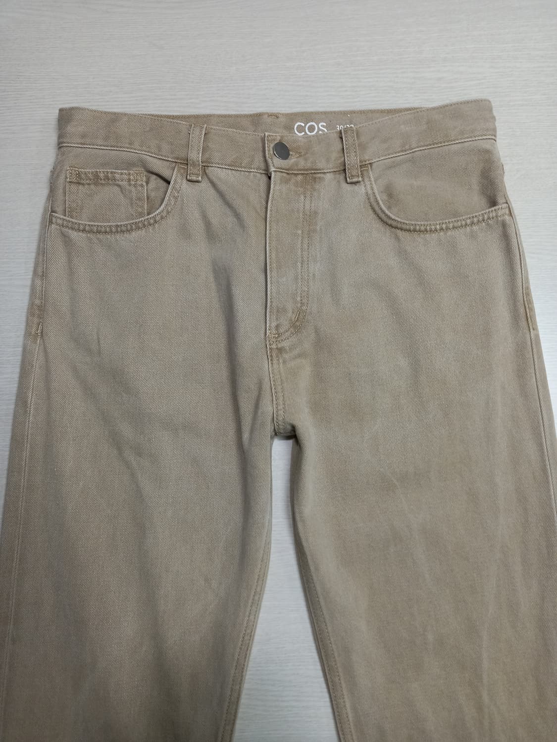 31 COS Turkey 슬림일자진 베이지 31-512 상품이미지3