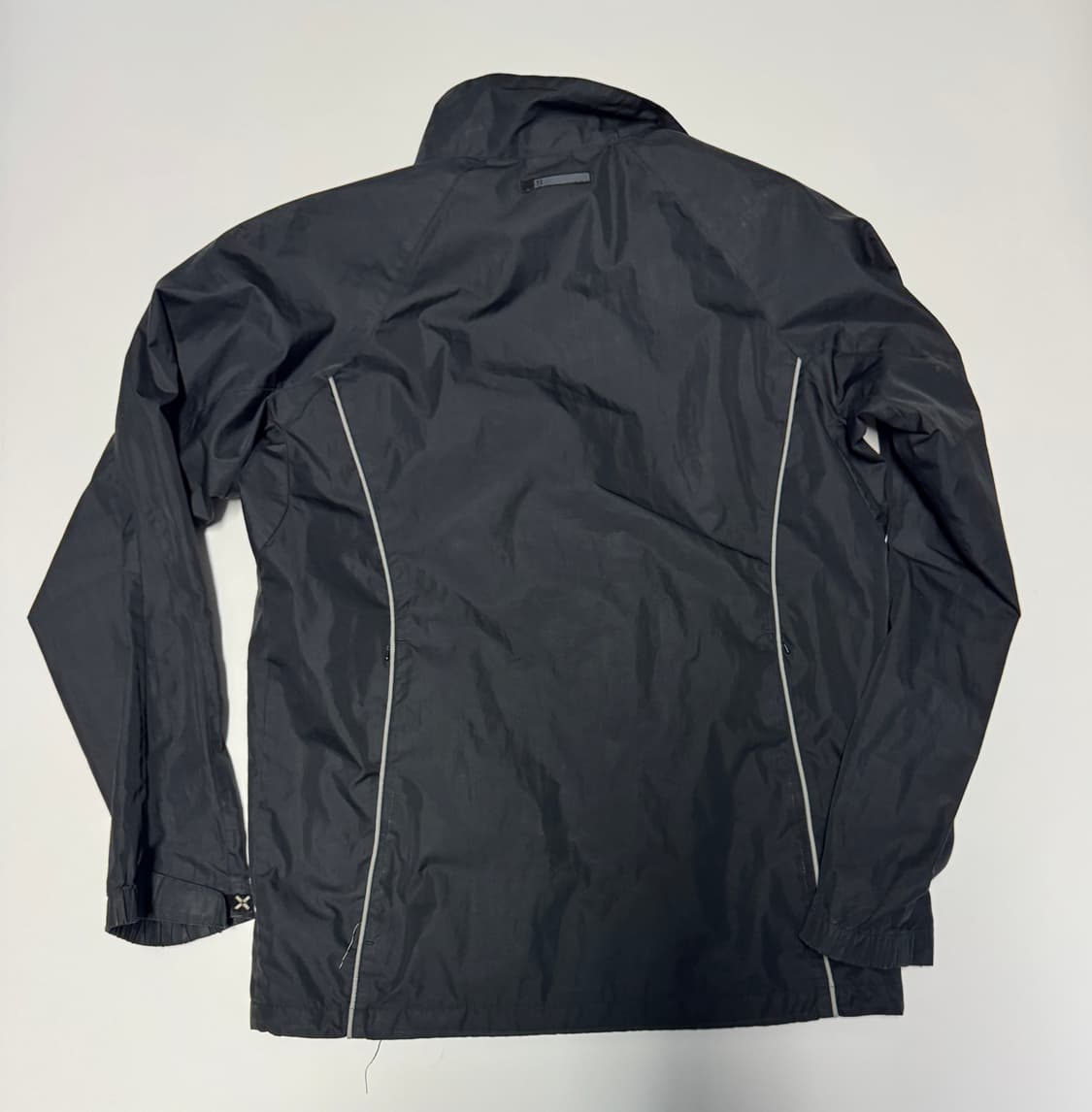 나이키 올드스쿨 크로스 라인 스우시 바람막이 블랙 상품이미지2