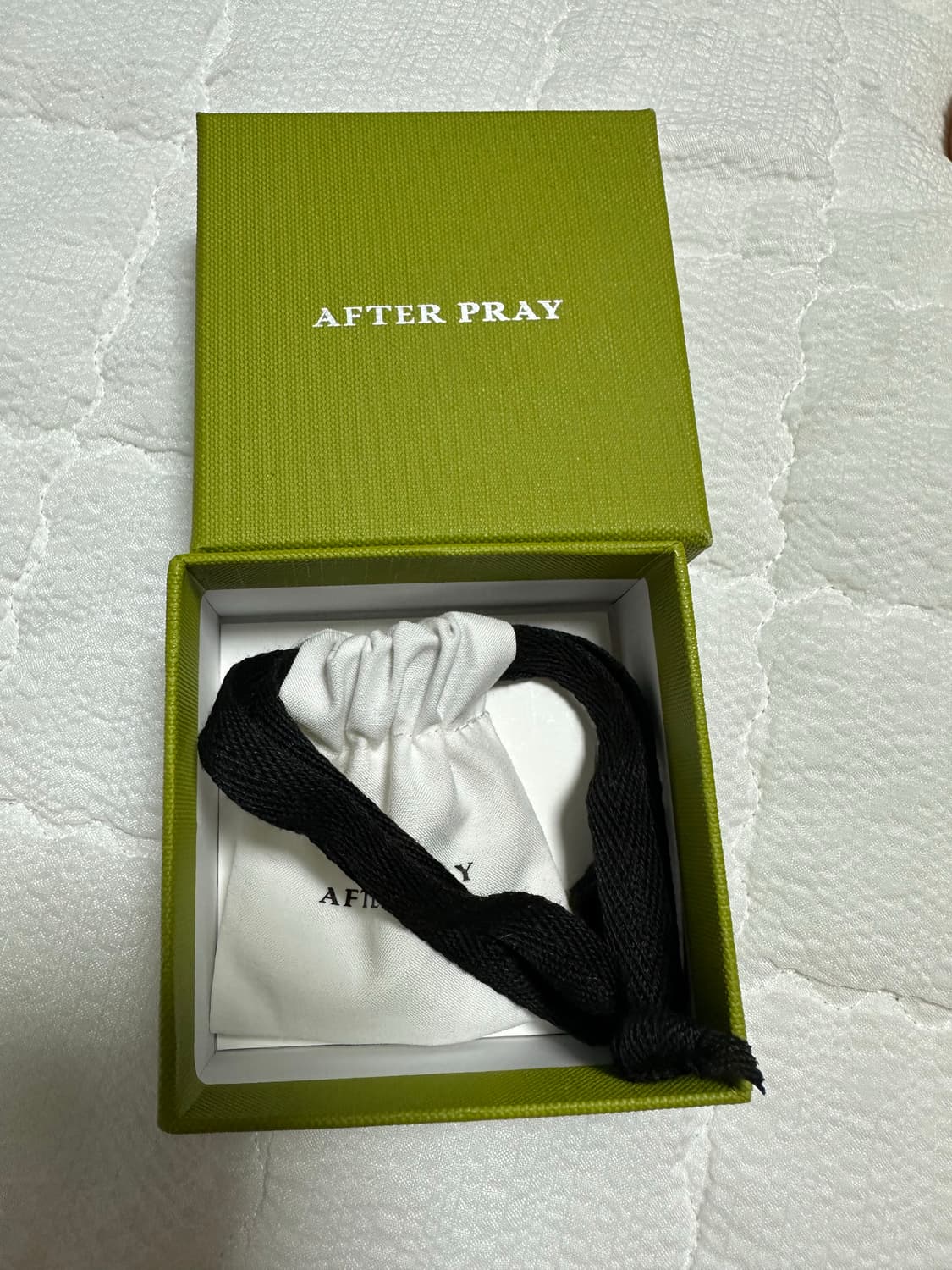 애프터프레이 타이드스톤 브레이슬릿 블랙 상품이미지2