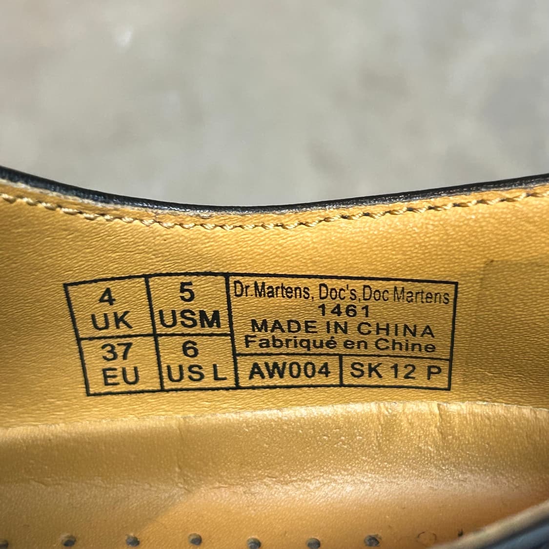 230) 닥터마틴 1461 블랙 구두 더비슈즈 상품이미지8