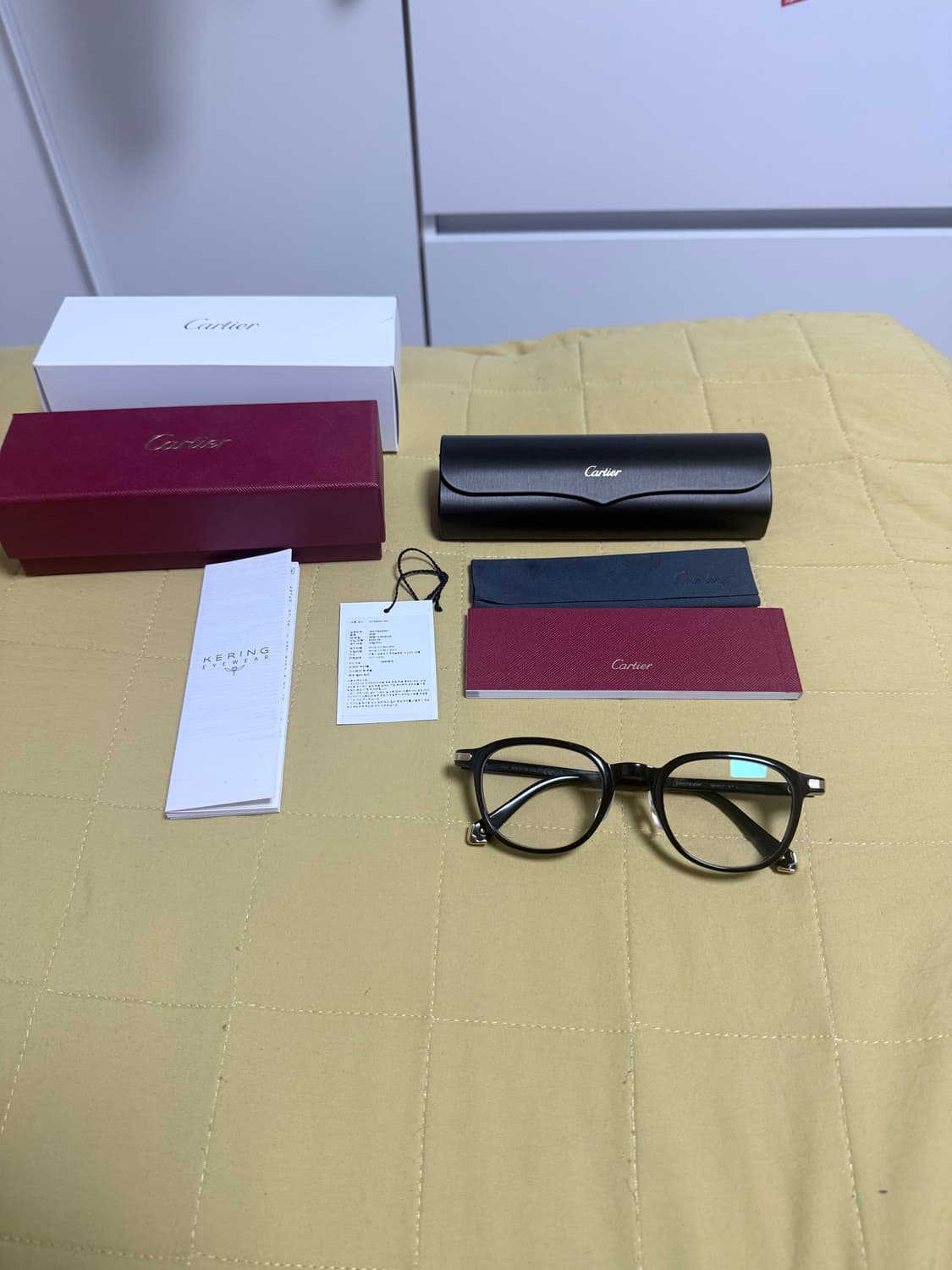까르띠에 ct0560o뿔테안경 블랙 상품이미지2